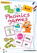Phonics games learning pack cover