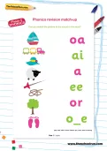 Phonics revision match-up