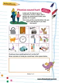 Phonics sound hunt