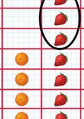 Answering questions on a pictogram tutorial