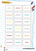 Playing with verbs activity