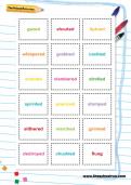 Playing with verbs activity