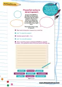Powerful verbs in direct speech