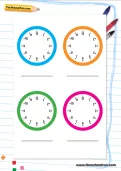 Practice clock templates