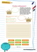 Practise writing speech