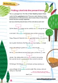 Putting a text into the present tense worksheet