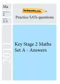 KS2 Maths SATs Practice Papers
