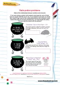 Ratio potion problems worksheet