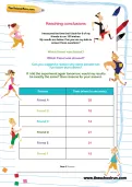 Reaching conclusions worksheet