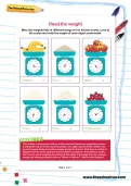 Read the weight worksheet