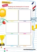 Reading and drawing the /er/ sound worksheet