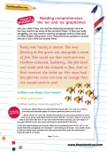 Reading comprehension: the ‘ee’ and ‘ea’ graphemes (Phase 5 phonics)
