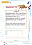 Reading comprehension: An argument for zoos
