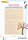 Reading comprehension: Anne’s room of dreams