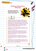 Reading comprehension: Baba Yaga