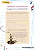 Reading comprehension: best friends