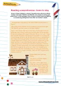 Reading comprehension: home to stay