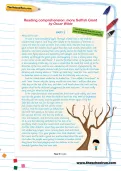 Reading comprehension: more Selfish Giant by Oscar Wilde