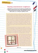 Reading comprehension: neighbours