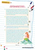 Reading comprehension: Peter and Wendy by JM Barrie