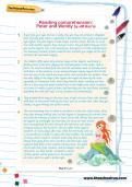 Reading comprehension: Peter and Wendy by JM Barrie