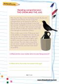 Reading comprehension: THE CROW AND THE JUG