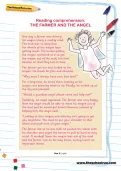 Reading comprehension: THE FARMER AND THE ANGEL