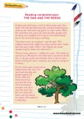 Reading comprehension: THE OAK AND THE REEDS