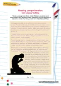 Reading comprehension: the ship wrecking
