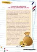 Reading comprehension: THE TRAVELLERS AND THE PURSE