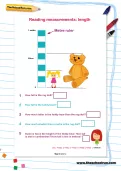 Reading measurements: length worksheet