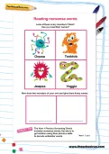 Reading nonsense words worksheet