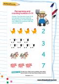 Recognising and counting numbers 0-10