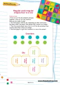Regular and irregular shapes four in a row