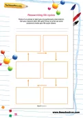 Researching life cycles worksheet