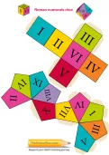 Roman numerals dice