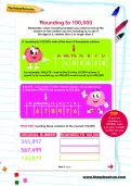Rounding to 100,000 worksheet