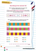 Rounding to the nearest 100 worksheet
