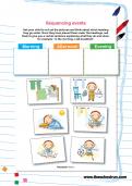 Sequencing events worksheet