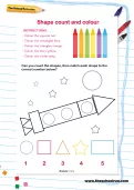 Shape count and colour
