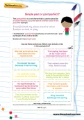 Simple past or past perfect worksheet