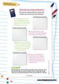 Solving two-step problems worksheet