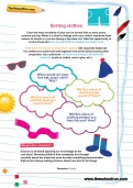 Sorting clothes worksheet