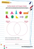 Sorting regular and irregular shapes