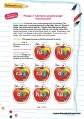 Phase 2 phonics sound snap: final sound