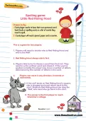 Spelling game: Little Red Riding Hood