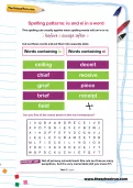 Spelling patterns: ie and ei in a word