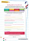 Spelling patterns: the prefix anti- worksheet