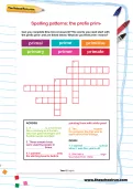 Spelling patterns: the prefix prim-