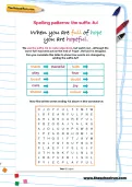 Spelling patterns: the suffix -ful